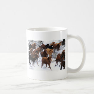 Mug Chevaux sauvages conduits