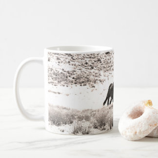 Mug Chevaux sauvages du désert de l'Ouest 