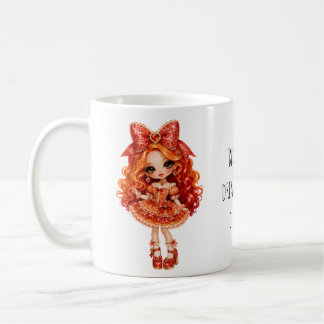 Mug "Cheveux roux, grands rêves, glamour sans fin."