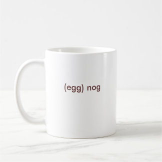 Mug cheville en bois (d'oeufs)