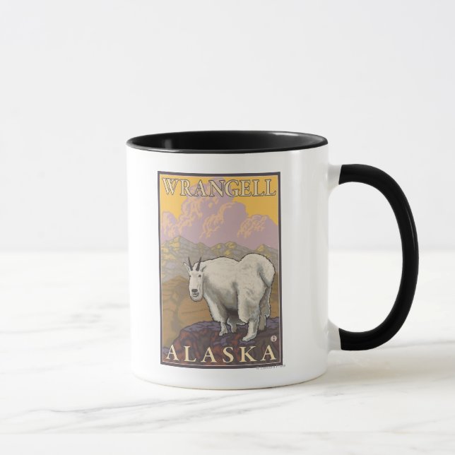 Mug Chèvre de montagne - Wrangell, Alaska (Droite)