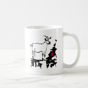 Mug Chèvre roches chinois vietnamien Année Zodiac W Mu