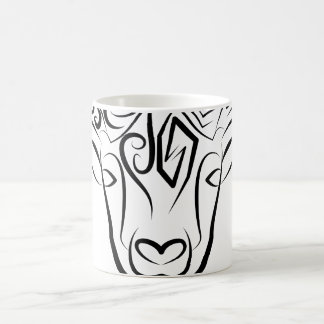 Mug Chèvre tribale noire et blanche / Mouton
