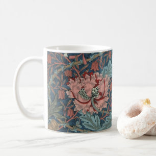 Mug Chèvrefeuille par William Morris, Art floral vinta
