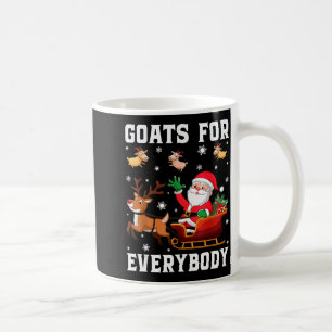 Mug Chèvres pour tout le monde Santa traîneau drôle de