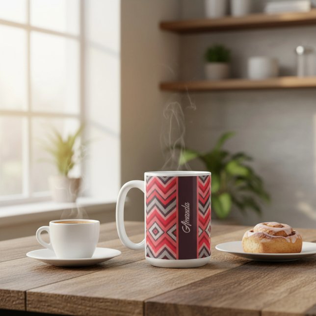 Mug Chevron Chaud (Créateur téléchargé)