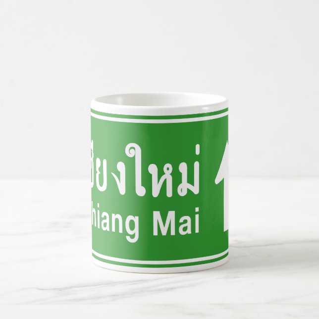 Mug Chiang Mai en tête ⚠ route de la Thaïlande ⚠ (Centre)