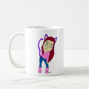 Mug chibi catgirl
