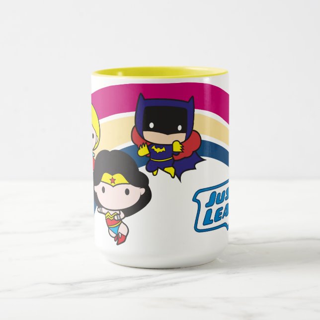 Mug Chibi Justice League Rainbow (Centre)