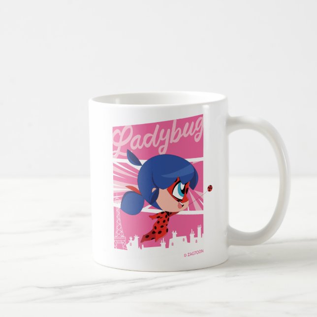 Mug Chibi Ladybug à Paris (Droite)