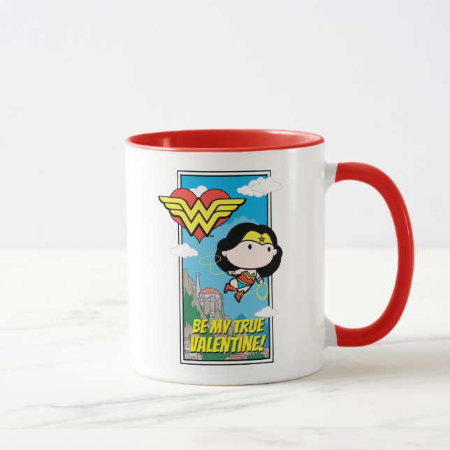 Mug Chibi Wonder Woman - Dites-Moi La Vérité Saint-Val (Droite)