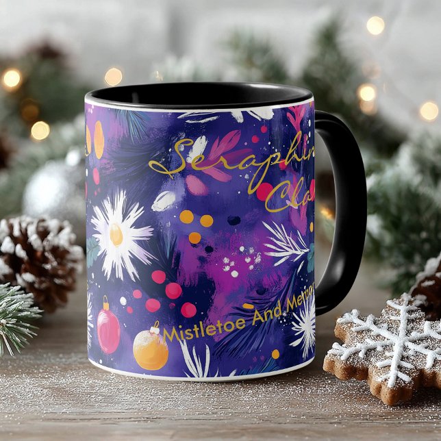 Mug Chic Boho Festif personnalisé avec design hive (Créateur téléchargé)