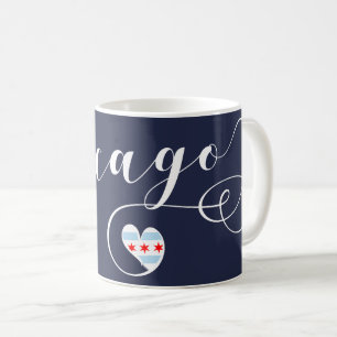Mug Chicago Heart Mug, Illinois