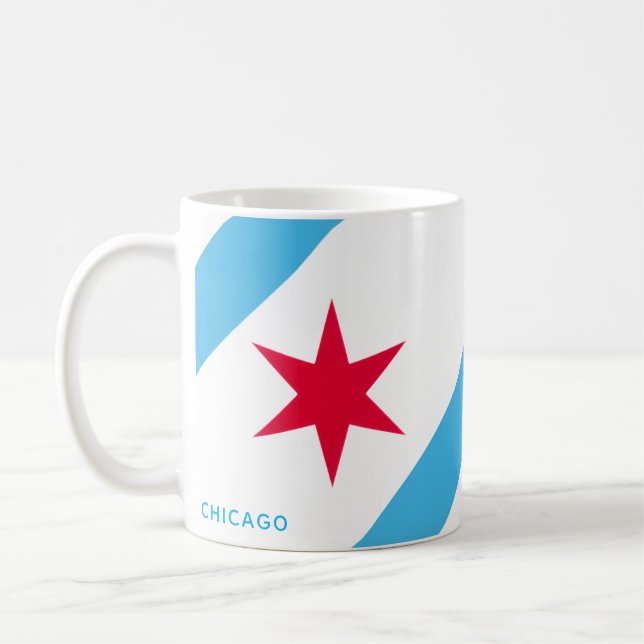 Mug Chicago Six Pointed Star (Gauche)