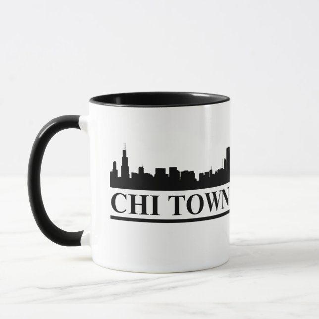 Mug Chicago Skyline Chi Town (Gauche)