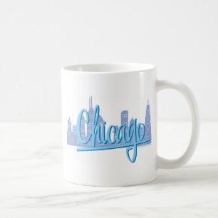 Mug Chicago Skyline de la ville venteuse