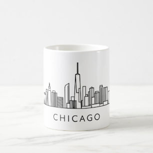 Mug Chicago Skyline - Design Cityscape