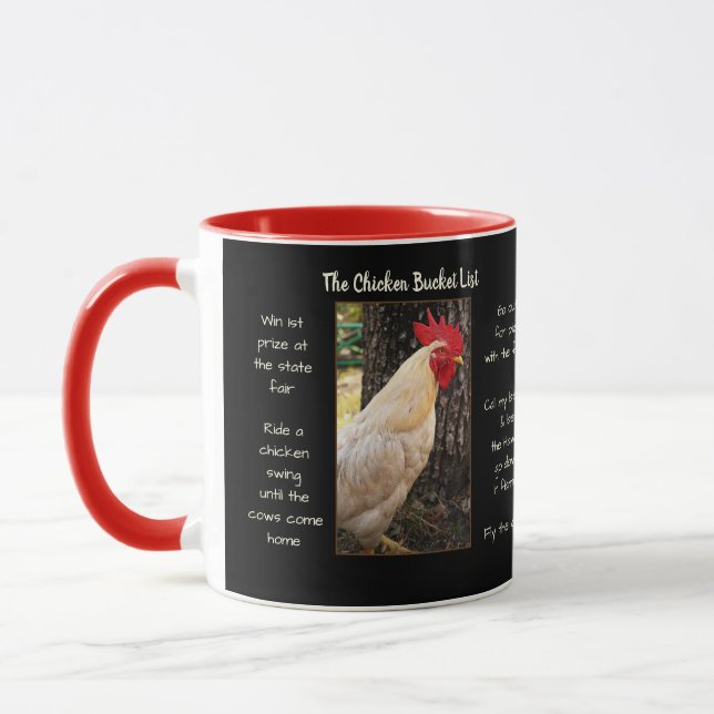 Mug-Chicken Bucket List Mug (Left)
