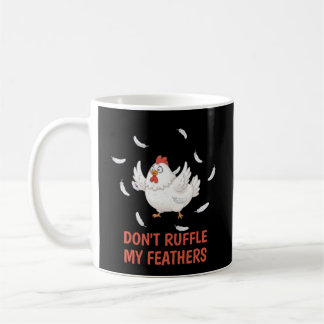 Mug Chicken Feathers