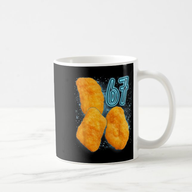 Mug Chicken Nugget Lover 67 Meme Six Seven Fried Chick (Droite)