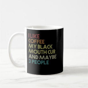 Mug Chien à la bouche noire Propriétaire de café Amate