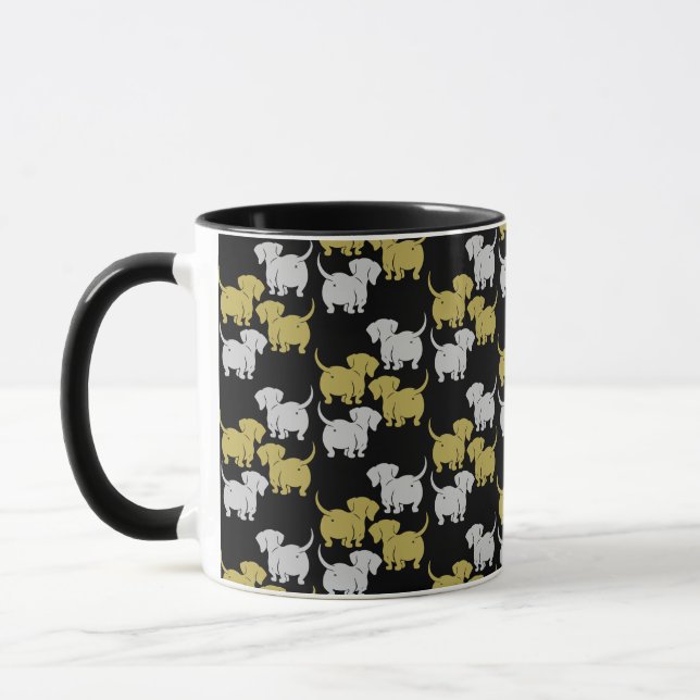 Mug Chien allemand Dachshund Motifs (Gauche)