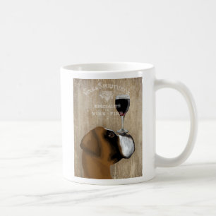 Mug Chien Au Vin Boxer