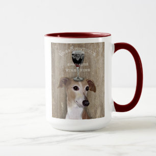 Mug Chien Au Vin Greyhound