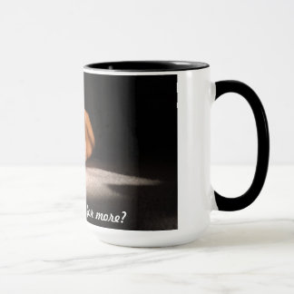 Mug Chien avec le festin