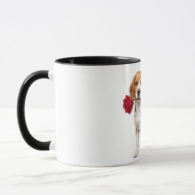 Mug Chien Beagle Mignon (Gauche)