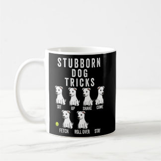 Mug Chien blanc de Tricks têtus