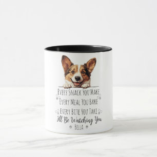 Mug Chien Corgi Mignon Personnalisé Drôle