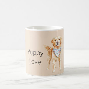 Mug Chien crème Amour de chiot