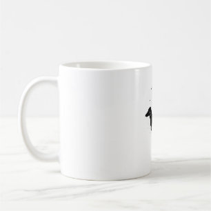 Mug Chien Dachshund Halloween Lune Silhouette Classiqu