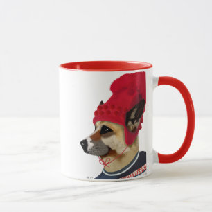 Mug Chien dans le chandail 2 de ski