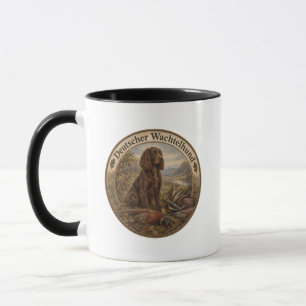 Mug Chien de chasse Wachtelhund, Epagneul allemand