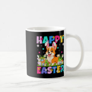 Mug Chien de Corgi gallois Joyeux Chasse aux Oeufs de