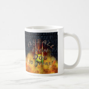 Mug Chien de fer de Flamz Flyball - 10 ans de
