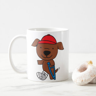 Mug Chien de jambe cassé