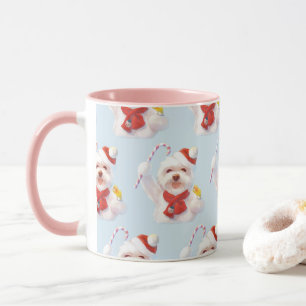 Mug Chien de Noël avec Sucre de canne