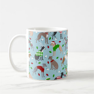 Mug Chien de Noël italien Greyhound