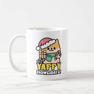Mug Chien de Noël mignon - Yappy Howlidays
