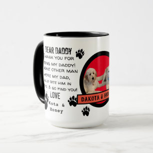 MUG CHIEN DE POIVRE PERSONNALISÉ, PAPA ! CHER CAFÉ PAP