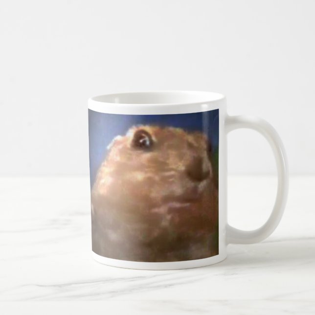 Mug Chien de prairie dramatique (tamia) (Droite)