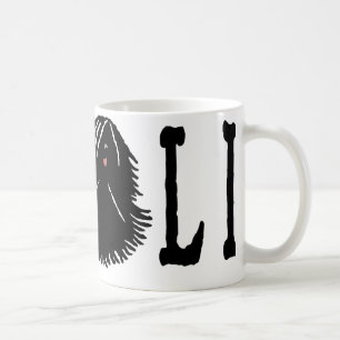 Mug Chien de Puli avec le texte de Puli