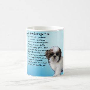 Mug Chien de Shih Tzu - poème de Nan