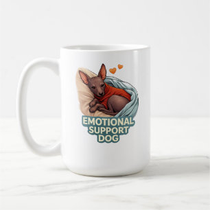 Mug Chien de soutien émotionnel Xoloitzcuintli