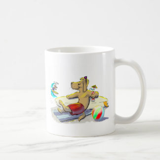 Mug chien de surf