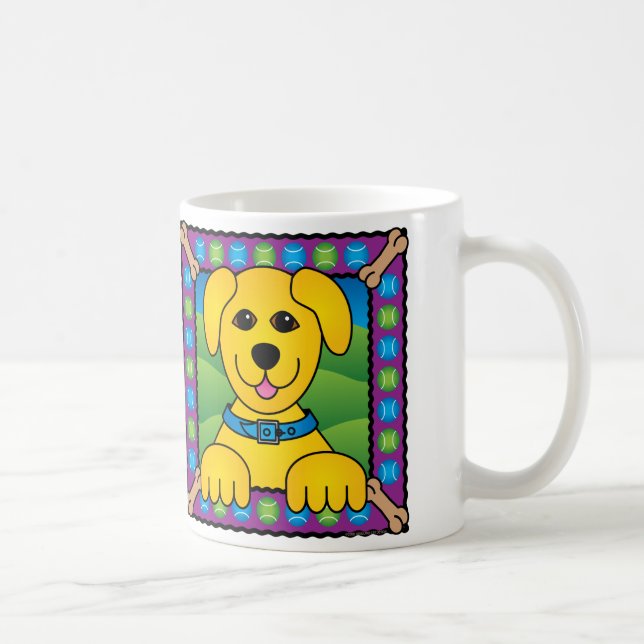 Mug Chien de tennis (Droite)