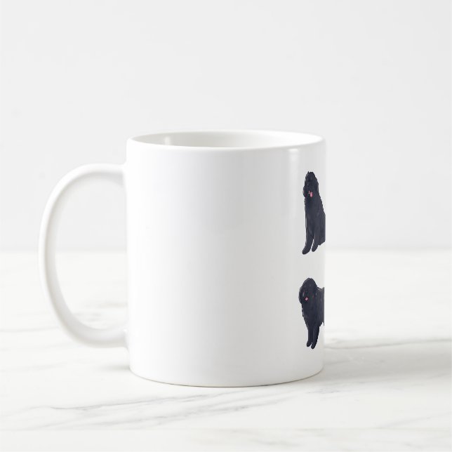 Mug Chien de Terre-Neuve Magic (Gauche)